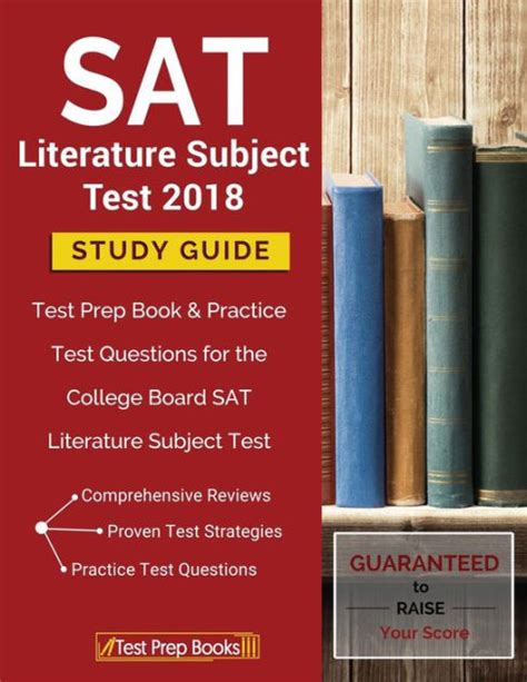 sat literature subject study guide